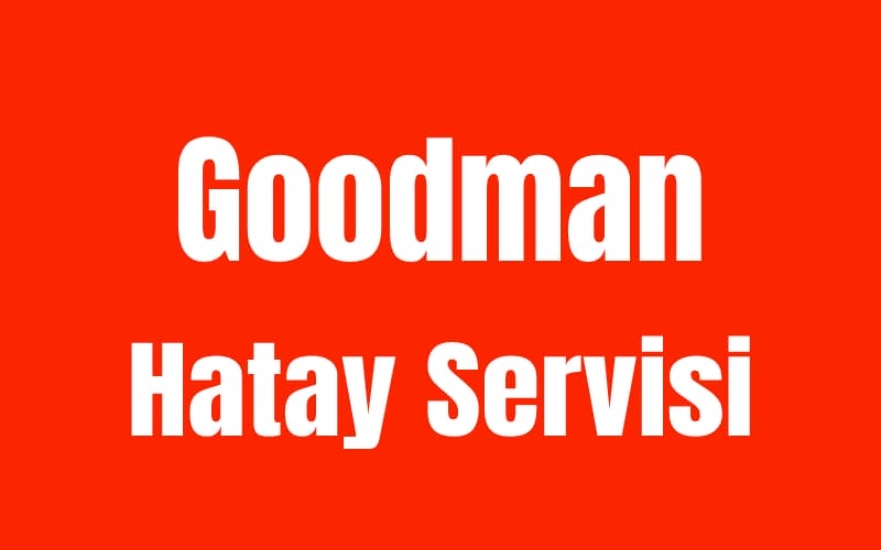 Hatay Goodman Servisi