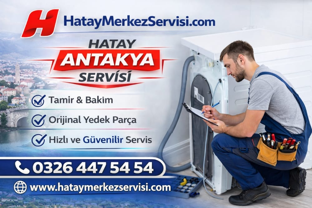 Antakya Profilo Servisi teknisyeni Profilo çamaşır makinesi arıza tespiti ve onarım işlemi yaparken
