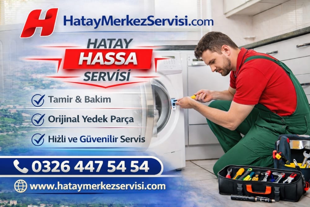 Hassa Profilo Servisi teknik ekibi çamaşır makinesi arıza onarımı yaparken